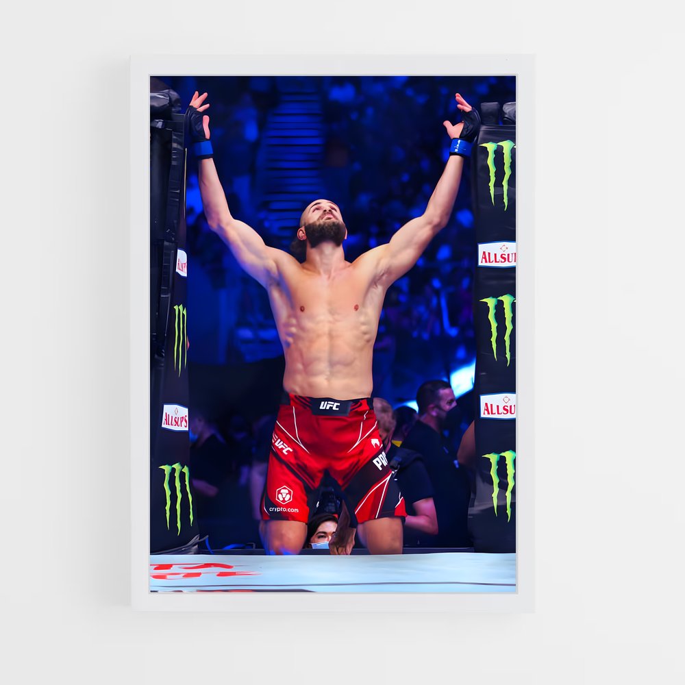 Poster L'Afficheur Noir – affiche MMA (vue 3)